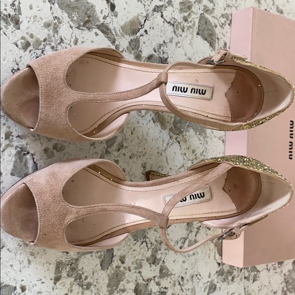 Miu Miu Shoes - Miu miu platform heels